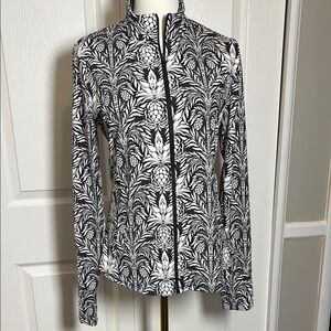 Tommy Bahama Black and White Patterned Women's Jacket